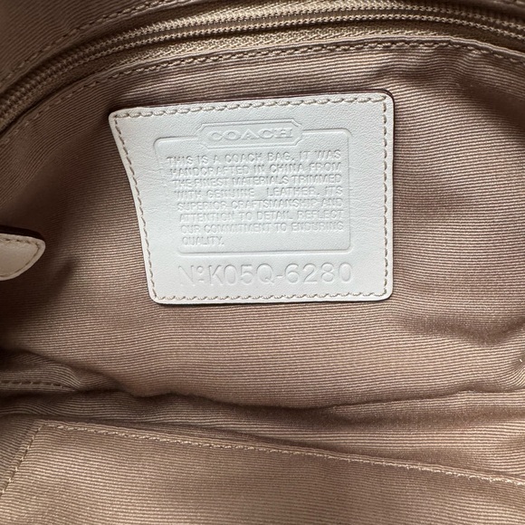 Coach Y2k Ivory Jacquard Signature Soho Braided Shoulder Bag - Picture 8 of 10